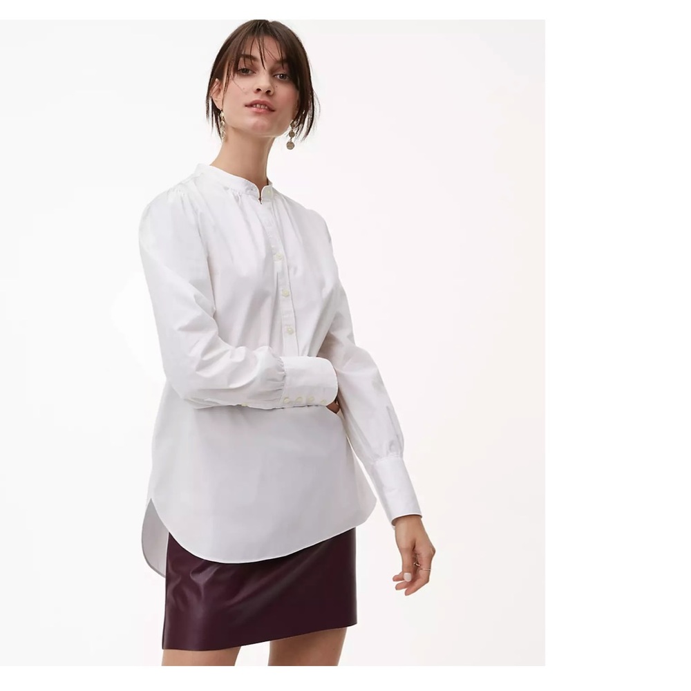 Ann Taylor LOFT - Blouson Henley Tunic Shirt - Never worn